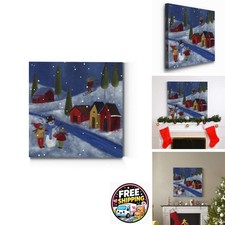 Renditions Gallery Winter Snow Scene I Wall Art 32 in H x 32 in W picture