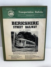 Berkshire Street Railway Hardcover Transportation Bulletin By O. R. Cummings picture