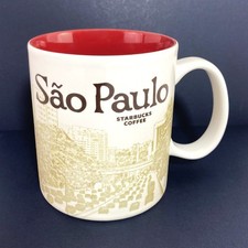 Starbucks Sao São Paulo Collector Series Global Icon Coffee Mug 16 oz 2013 picture