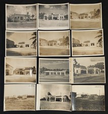 78 Vtg Black & White Sinclair Oil Gas Station Company Studio Photos 1920s To 50s picture