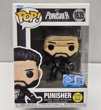 THE PUNISHER: ONE LAST KILL - GITD Funko POP #1635 EE Exclusive NEW MINOR WEAR picture