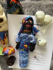 Witchcraft Voodoo Doll ~ Handmade ~ZALE ~6 pc Kit Justice Revenge Hate picture