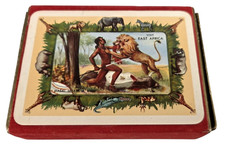 Vintage East African Playing Cards with Map Heraclio Fournier Sealed Deck 1957 picture