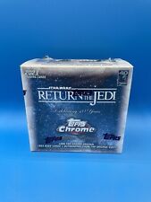 2023 Topps Chrome Star Wars Sapphire Edition Box Return of the Jedi Sealed picture
