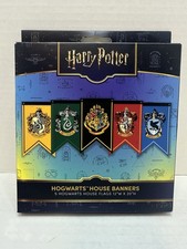 Conquest Journals Harry Potter Wizarding House Banner Flag Set, 12'' x 20'' New picture