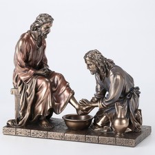 Unicorn Studios WU76001A4 Jesus Washing His Disciple's Feet - Mbz and Color picture