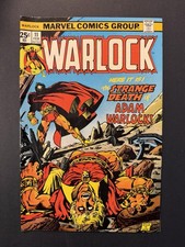 Warlock #11 1976 KEY 1st Full In-Betweener Death Magus Starlin VF+ 8.5 picture