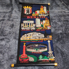 Berlin Germany Souvenir Wall Hanging Tapestry with Landmarks picture