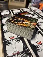 Elvira Mistress of the Dark Card Set 1-72 Complete Set Comic Images 1996 picture