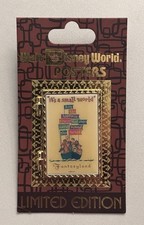 Disney WDW Attraction Posters It's a Small World Hinged Pin LE 1000 (2012) picture