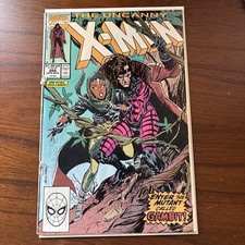 Uncanny X-Men #266 Marvel Comics 1990 1st Full App. Gambit Major Key Reader picture