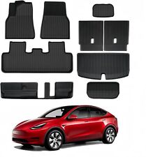 9PCS for Tesla Model Y Floor Mats 7 Seater 2020-2023 2024, for Tesla Model Y  picture