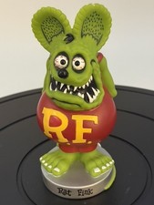 VRHTF Vtg NHRA Cool Original Rat Fink Roth Ed Big Daddy Bobblehead Wacky Wobbler picture