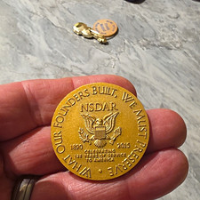 DAR Daughters of the American Revolution 2015 125 Years Medallion picture