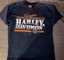 Vintage 1991 Harley Davidson T Shirt L Single Stitch Germany Holoubek USA picture
