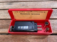 Manual Rotation Counter Original No. 2 Carl Schlieper Solingen, Instructions, picture