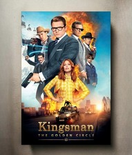 Kingsman: The Golden Circle 8x12 Metal Movie Poster Sign picture