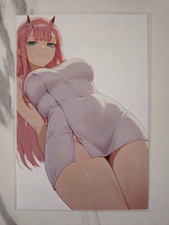 Anime Waifu Glossy Photo Art Print [6x4] - Zero Two picture