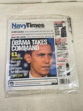 Navy Times Newspaper – Obama Takes Command – January 26, 2009 Issue#005 picture