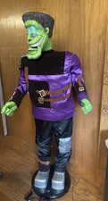 5' Vintage Halloween Dancing Singing Frankenstein Gemmy Ind Works Video  READ picture