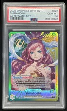 2025 One Piece A Fist of Divine Speed Leader #OP11-022 Shirahoshi Art PSA 10 picture