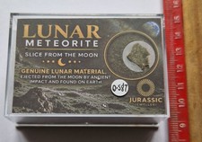 Genuine Moon Rock Fragment Lunar Meteorite NWA 16315 Boxed 0.419 Grams picture