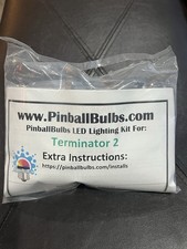 PinballBulbs Terminator 2 T2 LED Lighting Kit Williams Pinball New Sealed picture