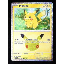 Pokemon Pikachu 023/128 01/30 30th Celebration Holo English NM picture