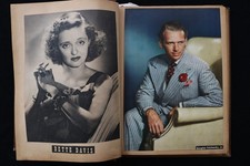 1930'S MOVIE STARS SCRAPBOOK - BETTE DAVIS - GARY COOPER - E 24876 picture