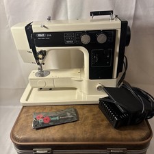 Vintage Pfaff 209 German Electric Sewing Machine - Tested & Working W/PEDAL/CORD picture