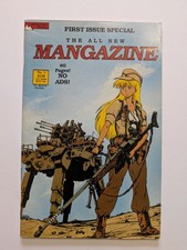 Mangazine #1 1989 Antarctic Press Comic Book Paul Roche Ben Dunn First Issue picture