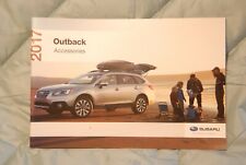 2017 Subaru Outback Accessories Dealer Accessory Brochure OEM picture