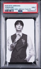 2026 BTS ARIRANG LIVING LEGEND VER. ARCHIVE TAG PHOTOCARDS JUNGKOOK PSA 9 picture