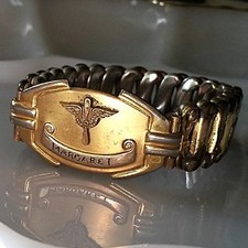 Vintage WWII Sweetheart MARGARET Expansion Bracelet picture