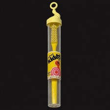 Vintage DuPont Kiddy Toothbrush 121P Yellow Sea Lion Seal Circus Hoop 1950s-60s picture