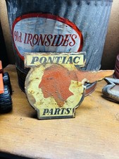Pontiac Parts Porcelain Advertising Sign picture