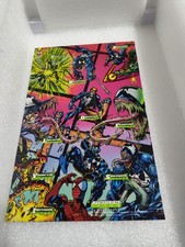 1994 Marvel Masterprints Venom By  Mark Bagley Jumbo Card picture