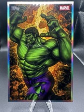 2026 Topps Marvel Studios Vault Hulk Original Art Box Topper # VO-08 Ariel Diaz picture
