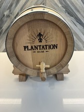 Vintage Plantation Rum Barrel. W/ Stand. picture