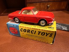 Vintage Corgi Toys | MIB | VW 1500 Karmann Ghia | Cream Interior | No. 239 picture