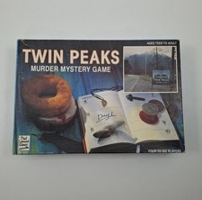 Twin Peaks David Lynch RARE Murder Mystery Board Game Paul Lamond Games 1991  picture