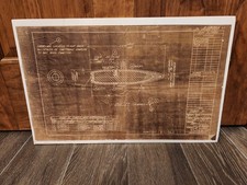 Vintage and VERY Rare Frankford Arsenal Technical Cartridge Production Drawing picture