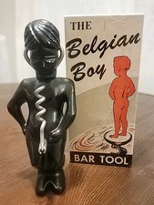 The Belgian Boy Bar Tool Beer Bottle Opener Vintage picture