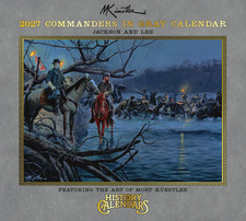 The NEW 2027 Mort Künstler Commanders in Gray Calendar picture