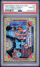 2025 Topps Disneyland 70th Anniversary The Haunted Mansion Gold #05/55 PSA 10 picture