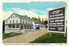 Vintage Postcard 1915-1930 Town Hill Hotel, Summit, Town Hill Mountain, Maryland picture