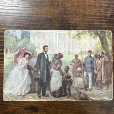 1909 The Apollo The Chocolates That Are Different Card Scarce Abraham Lincoln  picture