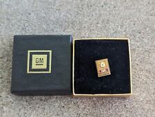 GM General Motors Employee Award Pin Diamond 14k Gold Filled 30 Year Named C1 picture