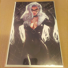 Black Cat #7 Iván Talavera 1:100 Ratio Virgin Variant Cover (VERY RARE)  picture