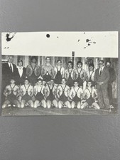 Vintage Dutch Wrestling Team Postcard Named Roster Netherlands Club 1980s ID'd picture